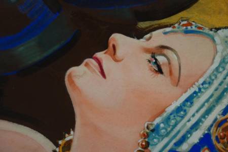 Mata Hari original release german movie poster concept art
